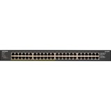 Netgear GS348PP No administrado Gigabit Ethernet (10/100/1000) Energía sobre Ethernet (PoE) Negro, Interruptor/Conmutador No administrado, Gigabit Ethernet (10/100/1000), Bidireccional completo (Full duplex), Energía sobre Ethernet (PoE), Montaje en rack