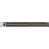 Netgear M4300-24X24F/US/EMEA Gestionado 10G Ethernet (100/1000/10000) 1U Gris, Interruptor/Conmutador Gestionado, 10G Ethernet (100/1000/10000), Montaje en rack, 1U