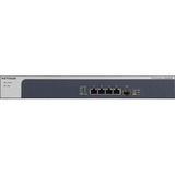 Netgear XS505M No administrado 10G Ethernet (100/1000/10000) Gris, Plata, Interruptor/Conmutador No administrado, 10G Ethernet (100/1000/10000), Bidireccional completo (Full duplex), Montaje en rack