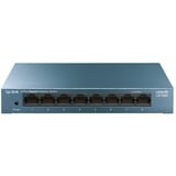 TP-Link LS108G switch No administrado Gigabit Ethernet (10/100/1000) Azul, Interruptor/Conmutador azul, No administrado, Gigabit Ethernet (10/100/1000)