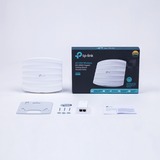 TP-Link Omada EAP225 punto de acceso inalámbrico 1350 Mbit/s Blanco Energía sobre Ethernet (PoE) blanco, 2,4 GHz, 5 GHz, 1350 Mbit/s, 64-bit WEP, 128-bit WEP, 152-bit WEP, SSID, WPA, WPA-PSK, WPA2, WPA2-PSK, 10,100,1000 Mbit/s