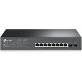 TP-Link Omada TL-SG2210MP Gestionado L2/L2+ Gigabit Ethernet (10/100/1000) Energía sobre Ethernet (PoE) 1U Negro, Interruptor/Conmutador Gestionado, L2/L2+, Gigabit Ethernet (10/100/1000), Energía sobre Ethernet (PoE), Montaje en rack, 1U