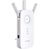 TP-Link RE450 Repetidor de red Blanco 10, 100, 1000 Mbit/s blanco, Repetidor de red, 1300 Mbit/s, 10,100,1000 Mbit/s, Windows 10, Windows 2000, Windows 7, Windows 8, Windows 8.1, Windows 98SE, Windows NT, Windows XP, Externo, 10/100/1000Base-T(X)