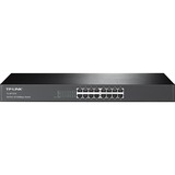 TP-Link TL-SF1016 switch No administrado Fast Ethernet (10/100) 1U Negro, Interruptor/Conmutador negro, No administrado, Fast Ethernet (10/100), Montaje en rack, 1U