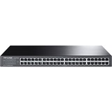 TP-Link TL-SF1048 No administrado Fast Ethernet (10/100) 1U Negro, Interruptor/Conmutador No administrado, Fast Ethernet (10/100), Montaje en rack, 1U