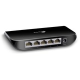 TP-Link TL-SG1005D No administrado Gigabit Ethernet (10/100/1000) Negro, Interruptor/Conmutador negro, No administrado, Gigabit Ethernet (10/100/1000), Bidireccional completo (Full duplex)