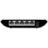 TP-Link TL-SG1005D No administrado Gigabit Ethernet (10/100/1000) Negro, Interruptor/Conmutador negro, No administrado, Gigabit Ethernet (10/100/1000), Bidireccional completo (Full duplex)