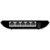TP-Link TL-SG1005D switch No administrado Gigabit Ethernet (10/100/1000) Negro, Interruptor/Conmutador negro, No administrado, Gigabit Ethernet (10/100/1000), Bidireccional completo (Full duplex)