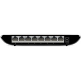 TP-Link TL-SG1008D No administrado Gigabit Ethernet (10/100/1000) Negro, Interruptor/Conmutador negro, No administrado, Gigabit Ethernet (10/100/1000), Montaje de pared