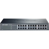 TP-Link TL-SG1024DE Gestionado L2 Gigabit Ethernet (10/100/1000) 1U Negro, Interruptor/Conmutador negro, Gestionado, L2, Gigabit Ethernet (10/100/1000), Montaje en rack, 1U