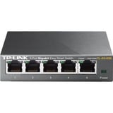 TP-Link TL-SG105E switch Gestionado L2 Gigabit Ethernet (10/100/1000) Negro, Interruptor/Conmutador Gestionado, L2, Gigabit Ethernet (10/100/1000)