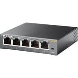 TP-Link TL-SG105E switch Gestionado L2 Gigabit Ethernet (10/100/1000) Negro, Interruptor/Conmutador Gestionado, L2, Gigabit Ethernet (10/100/1000)