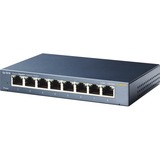 TP-Link TL-SG108 switch No administrado L2 Gigabit Ethernet (10/100/1000) Negro, Interruptor/Conmutador gris, No administrado, L2, Gigabit Ethernet (10/100/1000), Bidireccional completo (Full duplex), Montaje de pared