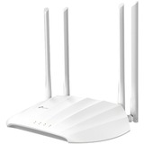TP-Link TL-WA1201 punto de acceso inalámbrico 867 Mbit/s Blanco Energía sobre Ethernet (PoE) 2,4 GHz, 5 GHz, 867 Mbit/s, 64-bit WEP, 128-bit WEP, WPA, WPA-PSK, WPA2, WPA2-PSK, 10,100,1000 Mbit/s