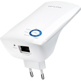 TP-Link TL-WA850RE Repetidor de red Blanco 10, 100 Mbit/s blanco, Repetidor de red, 300 Mbit/s, 10,100 Mbit/s, Windows 10 Education, Windows 10 Education x64, Windows 10 Enterprise, Windows 10 Enterprise x64,..., Interno, 0 - 20 dBmW, Minorista