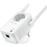 TP-Link TL-WA860RE adaptador de red PowerLine 300 Mbit/s Ethernet Wifi Blanco 1 pieza(s), Repetidor blanco, 300 Mbit/s, IEEE 802.11b, IEEE 802.11g, IEEE 802.11n, IEEE 802.3, IEEE 802.3u, Ethernet rápido, 10,100 Mbit/s, Wi-Fi 4 (802.11n), 802.11b, 802.11g, Wi-Fi 4 (802.11n)