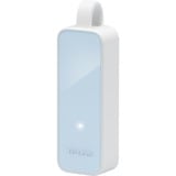 TP-Link UE200 adaptador y tarjeta de red Ethernet 100 Mbit/s blanco, Alámbrico, USB, Ethernet, 100 Mbit/s, Azul, Blanco
