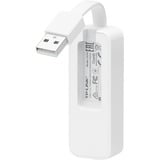 TP-Link UE200 adaptador y tarjeta de red Ethernet 100 Mbit/s blanco, Alámbrico, USB, Ethernet, 100 Mbit/s, Azul, Blanco