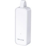 TP-Link UE300 adaptador y tarjeta de red Ethernet 1000 Mbit/s, Adaptador de red blanco, Alámbrico, USB, Ethernet, 1000 Mbit/s, Blanco