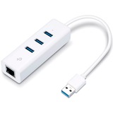 TP-Link UE330 USB 3.2 Gen 1 (3.1 Gen 1) Type-A 1000 Mbit/s Blanco, Hub USB blanco, USB 3.2 Gen 1 (3.1 Gen 1) Type-A, RJ-45, USB 3.2 Gen 1 (3.1 Gen 1) Type-A, 1000 Mbit/s, Blanco, USB, Windows 10 Education, Windows 10 Education x64, Windows 10 Enterprise, Windows 10 Enterprise x64,...