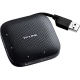 TP-Link UH400 USB 3.2 Gen 1 (3.1 Gen 1) Type-A 5000 Mbit/s Negro, Hub USB USB 3.2 Gen 1 (3.1 Gen 1) Type-A, USB 3.2 Gen 1 (3.1 Gen 1) Type-A, 5000 Mbit/s, Negro, 71 mm, 71 mm