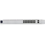 Ubiquiti UniFi 16-Port PoE , Interruptor/Conmutador gris, Gestionado, L2/L3, Gigabit Ethernet (10/100/1000), Energía sobre Ethernet (PoE), Montaje en rack, 1U