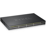 Zyxel GS1920-48HPV2 Gestionado Gigabit Ethernet (10/100/1000) Energía sobre Ethernet (PoE) Negro, Interruptor/Conmutador negro, Gestionado, Gigabit Ethernet (10/100/1000), Energía sobre Ethernet (PoE)