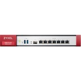 Zyxel USG Flex 500 cortafuegos (hardware) 1U 2,3 Gbit/s 2,3 Gbit/s, 0,81 Gbit/s, 82,23 BTU/h, 41,5 dB, 529688 h, IPSEC, SSL/TLS