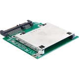 DeLOCK 91714 lector de tarjeta SATA Interno, Lector de tarjetas CF, Windows 2000/XP/Vista/7, Mac 10.5, SATA, 66,5 mm, 64 mm, 7,3 mm