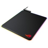 ASUS ROG Balteus Alfombrilla de ratón para juegos Negro, Almohadilla de ratón para juegos negro, Negro, Monocromo, Rojo/Verde/Azul, Base antiderrapante, Alfombrilla de ratón para juegos