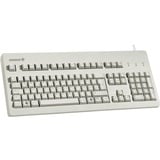 CHERRY G80-3000 teclado Universal USB QWERTY Inglés de EE. UU. Gris beige, Completo (100%), Alámbrico, USB, Interruptor mecánico, QWERTY, Gris
