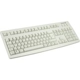 CHERRY G83-6105 teclado Universal USB Inglés del Reino Unido Gris beige, Completo (100%), Alámbrico, USB, Gris