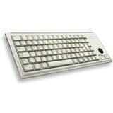 CHERRY G84-4400 teclado Universal PS/2 QWERTY Inglés de EE. UU. Gris beige, Completo (100%), Alámbrico, PS/2, QWERTY, Gris