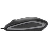 CHERRY Gentix Silent ratón Oficina Ambidextro USB tipo A Óptico 1000 DPI negro, Ambidextro, Óptico, USB tipo A, 1000 DPI, Negro