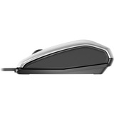 CHERRY MC 4900 ratón Oficina Ambidextro USB tipo A Óptico 1375 DPI negro/Plateado, Ambidextro, Óptico, USB tipo A, 1375 DPI, Negro, Plata