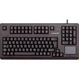 CHERRY TouchBoard G80-11900 teclado Universal USB QWERTY Inglés de EE. UU. Negro negro, Completo (100%), Alámbrico, USB, QWERTY, Negro