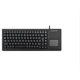 CHERRY XS Touchpad teclado Universal USB QWERTY Inglés de EE. UU. Negro negro, Completo (100%), Alámbrico, USB, QWERTY, Negro