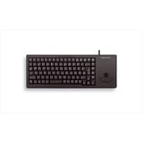 CHERRY XS Trackball teclado Universal USB QWERTY Inglés de EE. UU. Negro negro, Completo (100%), Alámbrico, USB, QWERTY, Negro