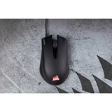 Corsair Harpoon RGB Pro ratón mano derecha USB tipo A Óptico 12000 DPI, Ratones para gaming negro, mano derecha, Óptico, USB tipo A, 12000 DPI, Negro