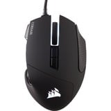 Corsair Scimitar RGB Elite ratón mano derecha USB tipo A Óptico 18000 DPI, Ratones para gaming negro, mano derecha, Óptico, USB tipo A, 18000 DPI, Negro