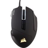 Corsair Scimitar RGB Elite ratón mano derecha USB tipo A Óptico 18000 DPI, Ratones para gaming negro, mano derecha, Óptico, USB tipo A, 18000 DPI, Negro