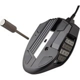 Corsair Scimitar RGB Elite ratón mano derecha USB tipo A Óptico 18000 DPI, Ratones para gaming negro, mano derecha, Óptico, USB tipo A, 18000 DPI, Negro