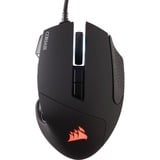 Corsair Scimitar RGB Elite ratón mano derecha USB tipo A Óptico 18000 DPI, Ratones para gaming negro, mano derecha, Óptico, USB tipo A, 18000 DPI, Negro