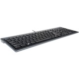 Kensington Advance Fit teclado Oficina USB QWERTZ Alemán Negro negro, Completo (100%), Alámbrico, USB, QWERTZ, Negro