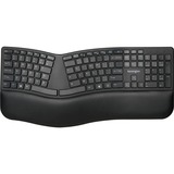 Kensington Pro Fit Ergo teclado Universal RF inalámbrica + USB QWERTZ Alemán Negro negro, Completo (100%), Inalámbrico y alámbrico, RF inalámbrica + USB, QWERTZ, Negro