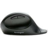 Kensington Ratón inalámbrico Pro Fit Ergo—negro negro, mano derecha, RF Wireless + Bluetooth, 1600 DPI, Negro