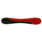 Kensington Reposamuñecas gel Duo teclado rojo/negro rojo/Negro, Gel, Negro, Rojo, 240 x 182 x 25 mm, 730 g