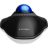 Kensington Trackball Orbit con anillo de desplazamiento negro/Azul, Ambidextro, Óptico, USB tipo A, Negro