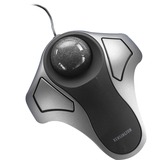 Kensington Trackball óptico Orbit plateado/Negro, Ambidextro, Trackball, USB tipo A, Plata