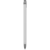 Logitech 914-000052 lápiz digital 20 g Gris, Bolígrafo para pantallas plateado/Gris, Tableta, Apple, Gris, iPad Pro 12.9" (3rd gen), iPad Pro 11", iPad (7th, 6th gen), iPad Air (3rd gen), iPad mini (5th gen), Acrilonitrilo butadieno estireno (ABS), Aluminio, Silicona, Integrado